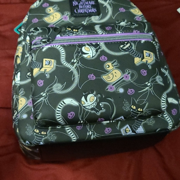 Tim burton NBCxDisneyx loungfly mini backpack bag